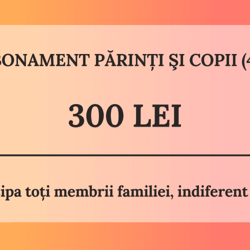 Abonament dansuri părinți si copii