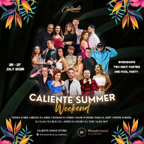 Caliente Summer Weekend Poster